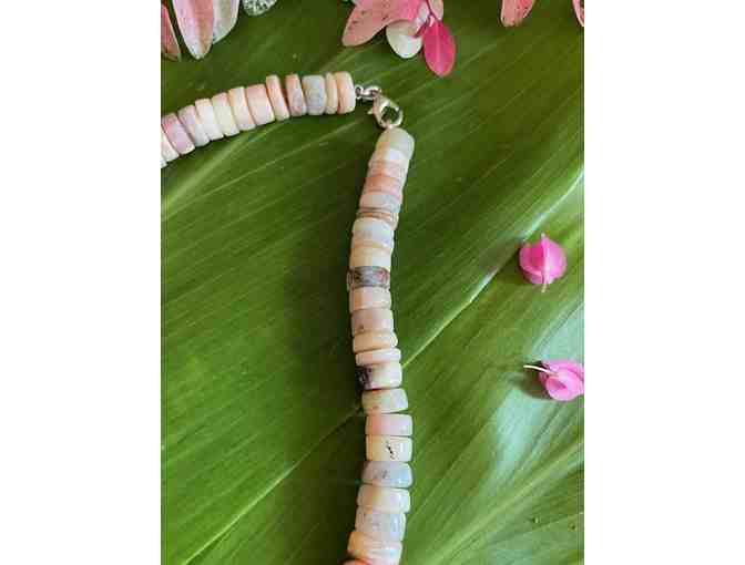 Agate Heishi Necklace, Remember Kauai