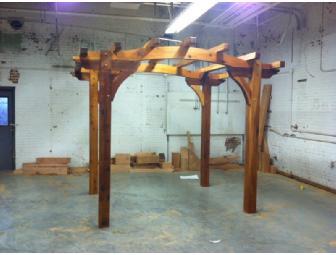 Custom Heavy Timber Arbor