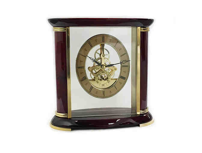 Stuart Austin Engraved Quartz Mantle Clock