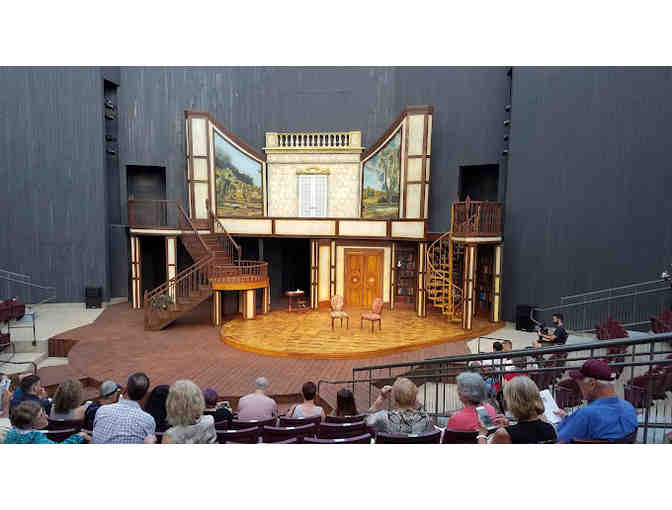 A pair of Platinum Tickets to the 2024 Illinois Shakespeare Festival
