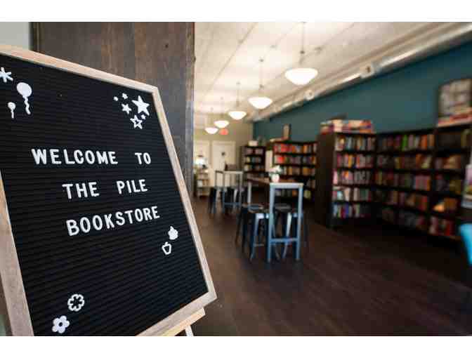 The Pile Bookstore $50 Gift Card and Coffee Mug - Photo 1