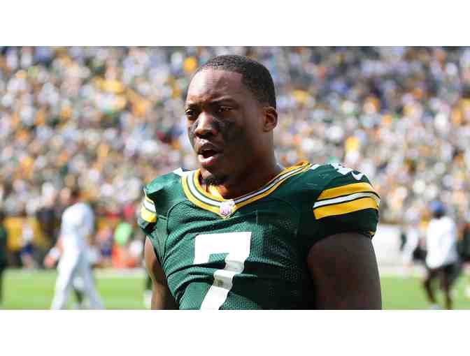 Green Bay Packers Quay Walker Autographed Football