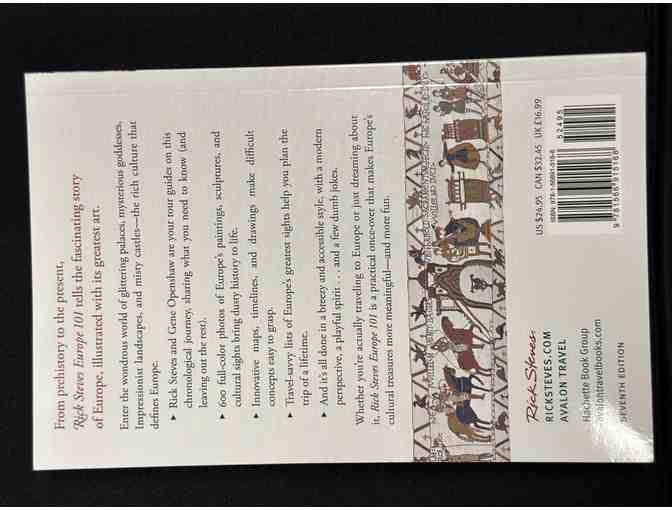 Autographed Rick Steves' Europe 101 and Best Destinations Newsletter
