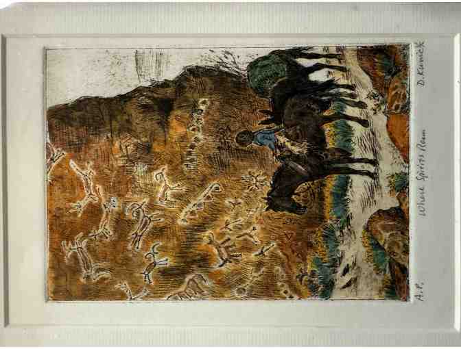 'Where Spirits Roam', fine Vaquero Art by Deborah Kunic, Buckaroo Artist