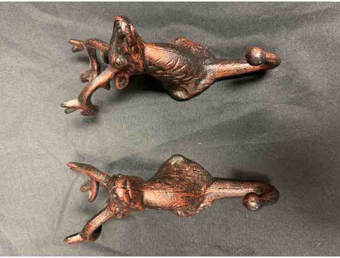 Deer Head Coat Hooks
