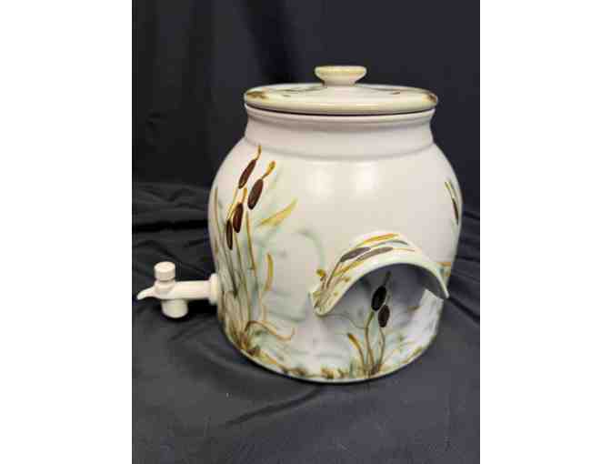 Antique Pottery Water/Drink Dispenser - Photo 3