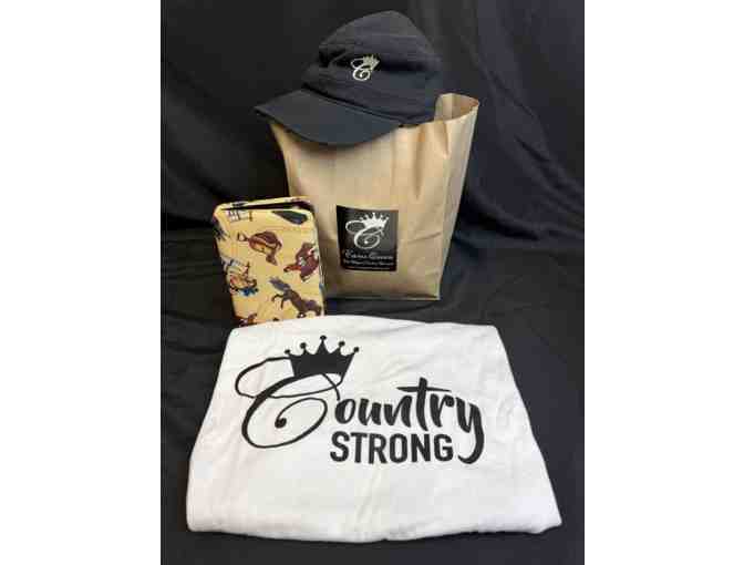 Gift Bag Camo Queen Wallet, T-shirt, and Hat