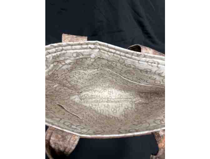 Homemade Embroidered Quilted Tote