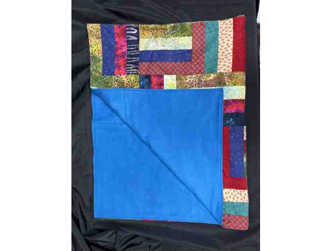 Quilt fleece backing (44.5' x 55') and Quilt Puzzle