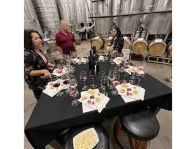 Tasting at Charles B Mitchell Vineyards