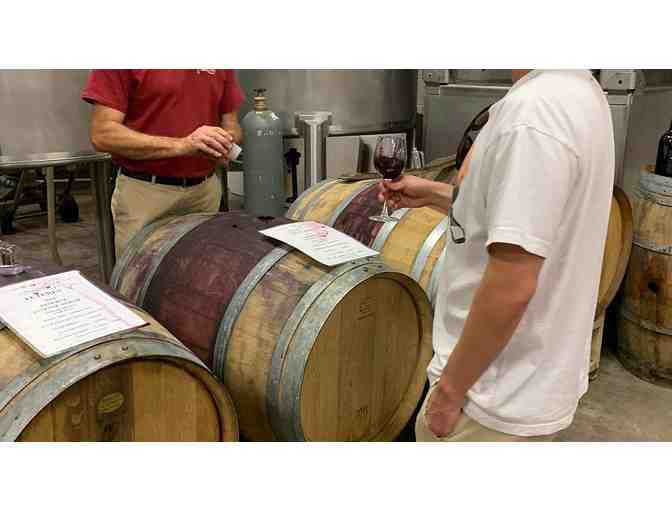 Tasting at Charles B Mitchell Vineyards