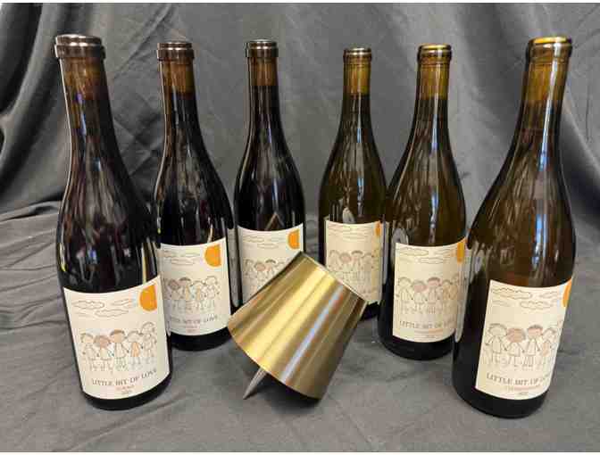 Mediterranean Wine (6 Bottles) and Wine Bottle Light