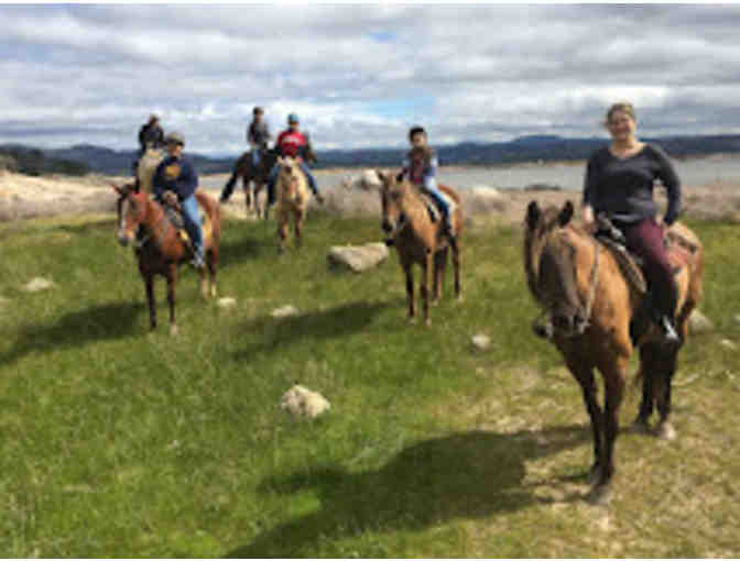 Boarding on the Lake Trail Ride