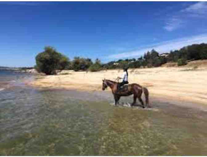 Boarding on the Lake Trail Ride