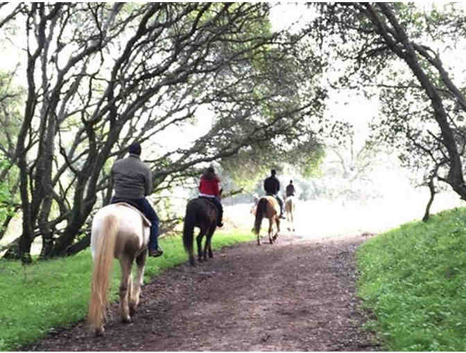 Boarding on the Lake Trail Ride
