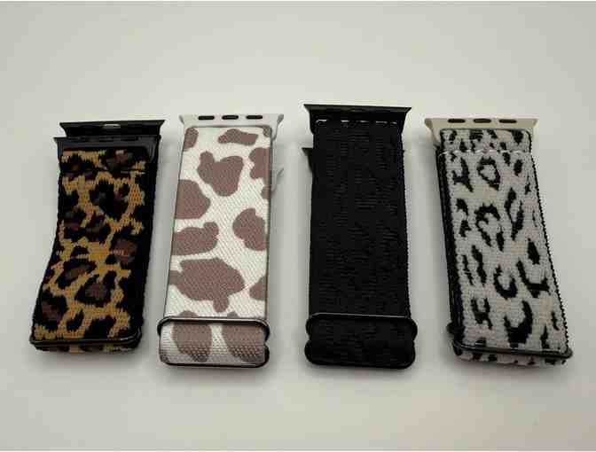 Faux Cowhide Western Purse and Apple Watch Bands