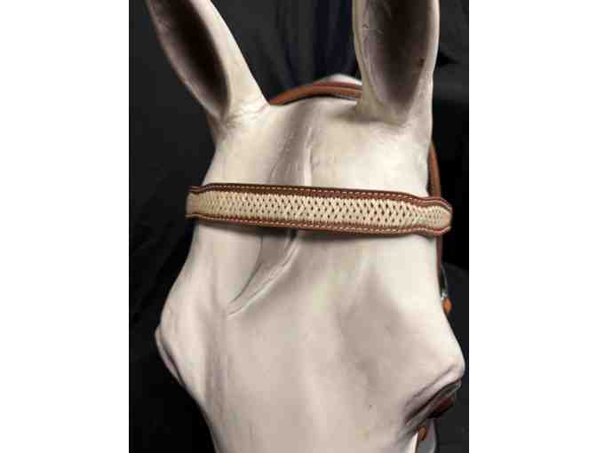 Rawhide Basket Braided Headstall by Cashel Company