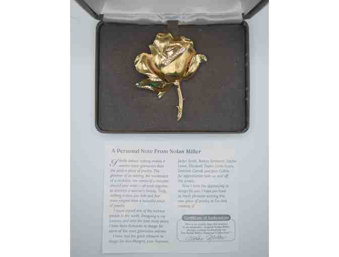 A Lovely Trio of Nolan Miller Flower Pins