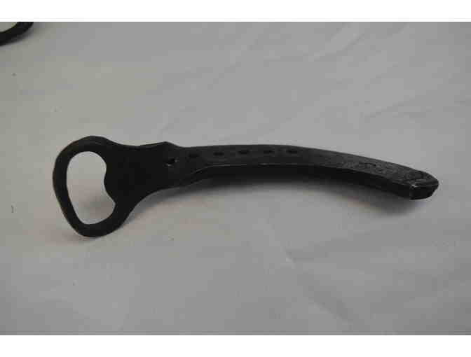 Hand Crafted Hoof Pick and Three (3) Bottle Openers