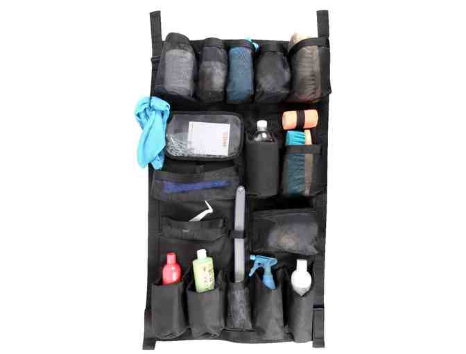 Full Trailer Door-ganizer and Pink Rose Organix Basket