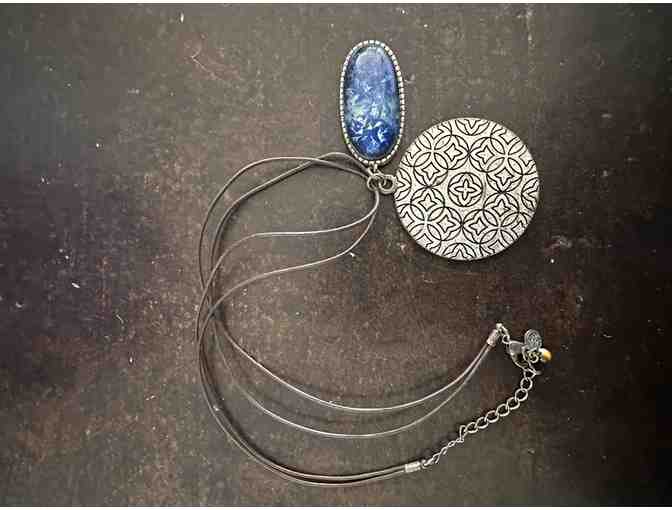 Blue Stone Necklace