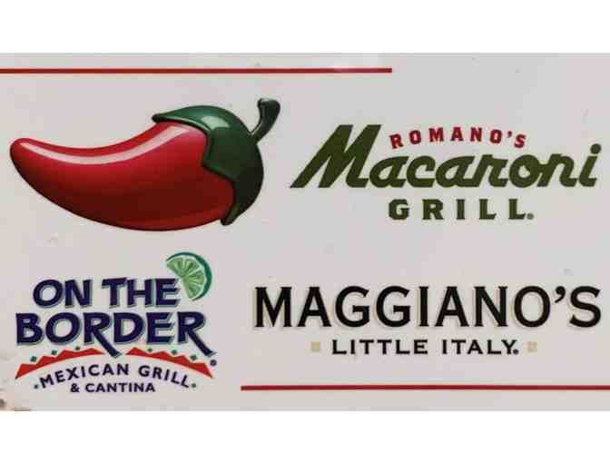 Chili's, Macaroni Grill, Maggiano's or On the Border $25 Gift Card - Photo 1