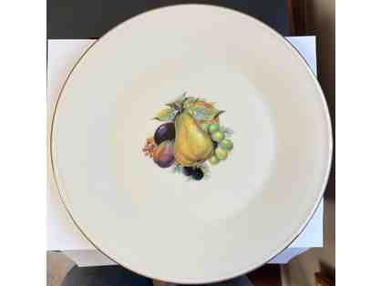 Lenox Special Edition Pear Fruit Plate Gold Trim