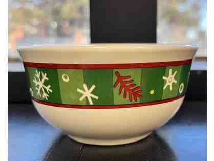 Longaberger Pottery Ceramic Porcelain Small Holiday 