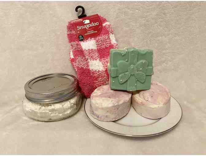 Cozy Bath Towels and Pampering Package