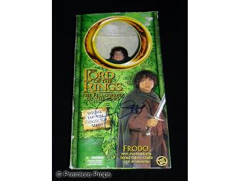 Elija Wood Autographed Lord of the Rings: The Fellowship of the Ring Doll