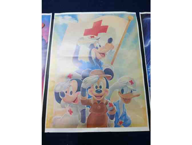 Disney Red Cross Posters