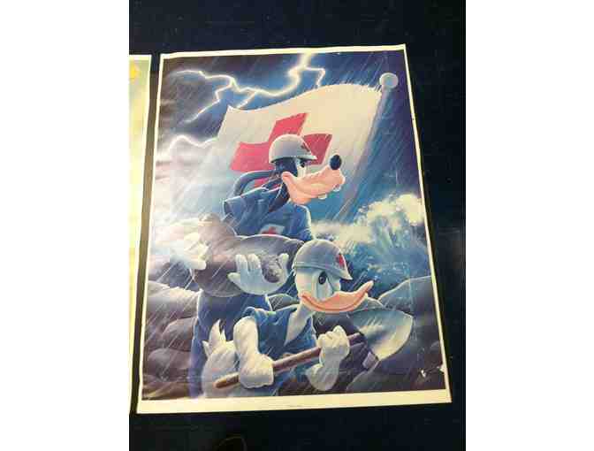 Disney Red Cross Posters