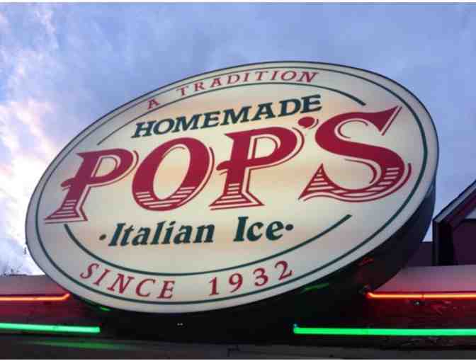 $50 Gift Card + Guided 'Behind the Scenes' Tour, Pop's Homemade Italian Ice