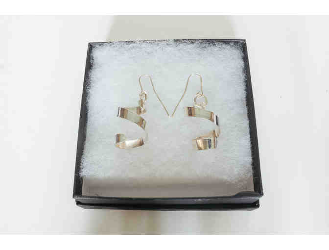 Silver Earrings by Christina Gravdahl