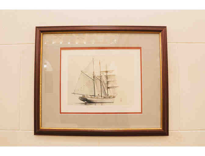 Framed Print of the Gazela Pimeiro by Bob Holland