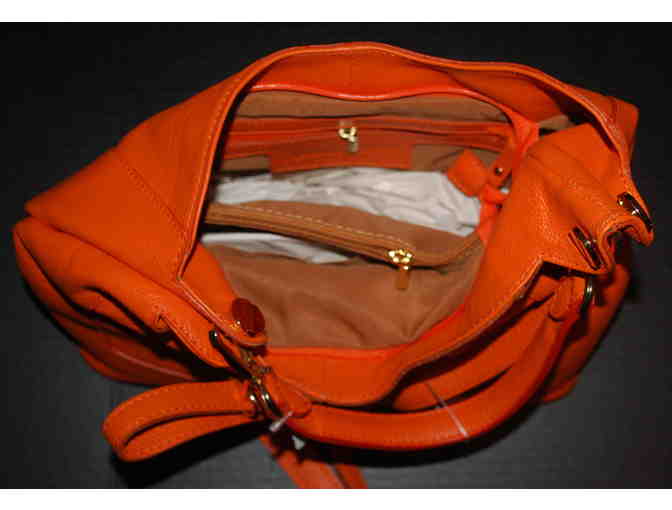 Leather handbag (#2) from Neiman Marcus