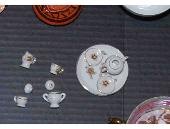 Tea Sets - Lot #2 contains tea sets and Figurines