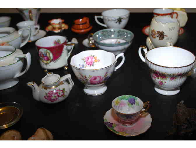 Tea Sets - Lot #2 contains tea sets and Figurines