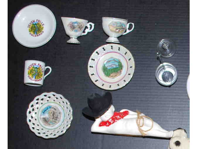 Tea Sets - Lot #1 contains tea sets and miniatures