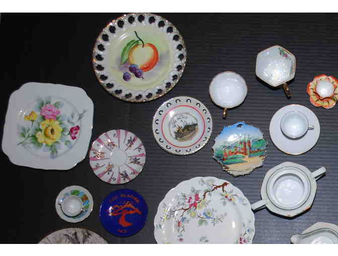 Tea Sets - Lot #2 contains tea sets and Figurines