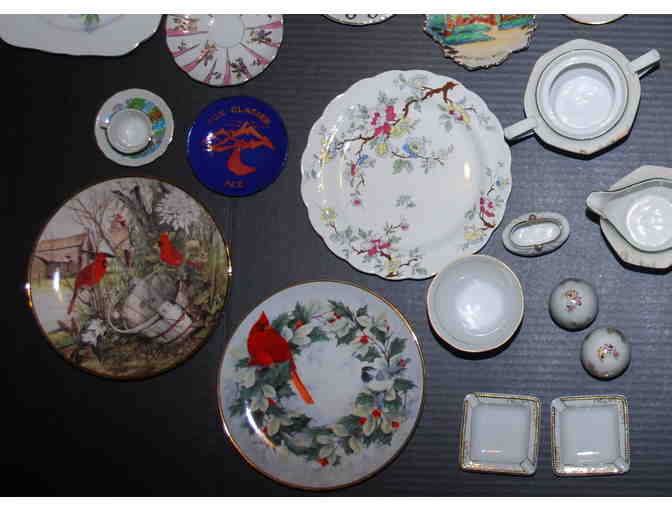 Tea Sets - Lot #2 contains tea sets and Figurines