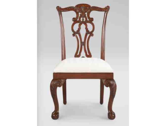 Ethan Allan Chippendale side chairs