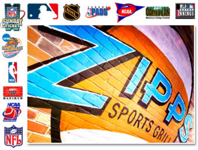 Zipps Sports Grill- $25 Gift Certificate