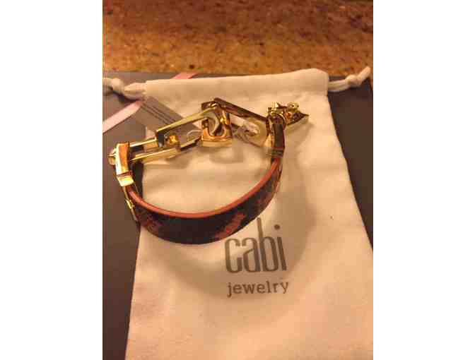 Cabi Leather Link Bracelet