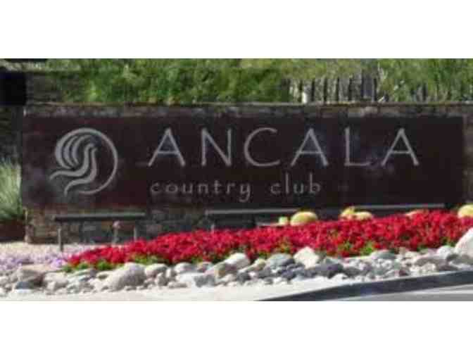 Ancala Country Club Golf Foursome with carts and range facilities