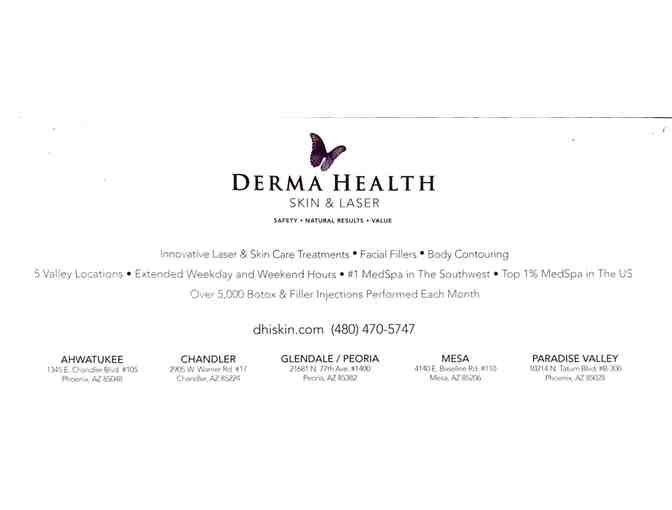 Derma Health- Botox- 20 units