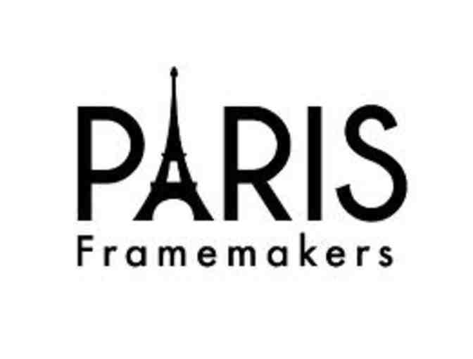 $100 Gift Certificate to Paris Framemakers
