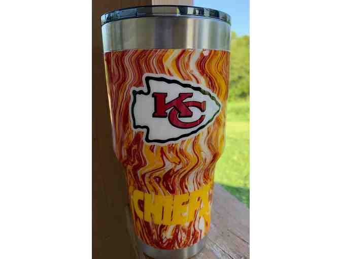 Kansas City Chiefs Insulated Red Tumbler With Lid - 32 oz.