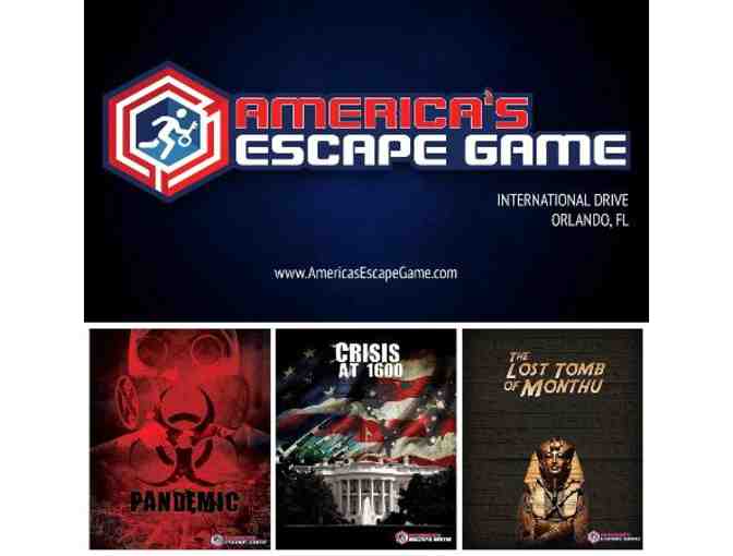 America's Escape Game - A Gift Certificate for Four (4)