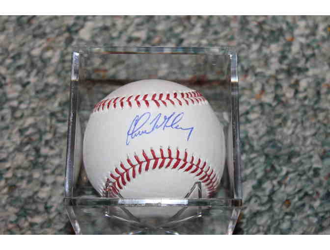 The Tampa Bay Rays - A Chase Whitley Autographed Baseball includes COA